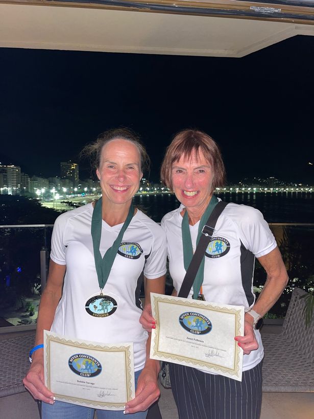 SCC Members earn their Finisher Medal in Rio